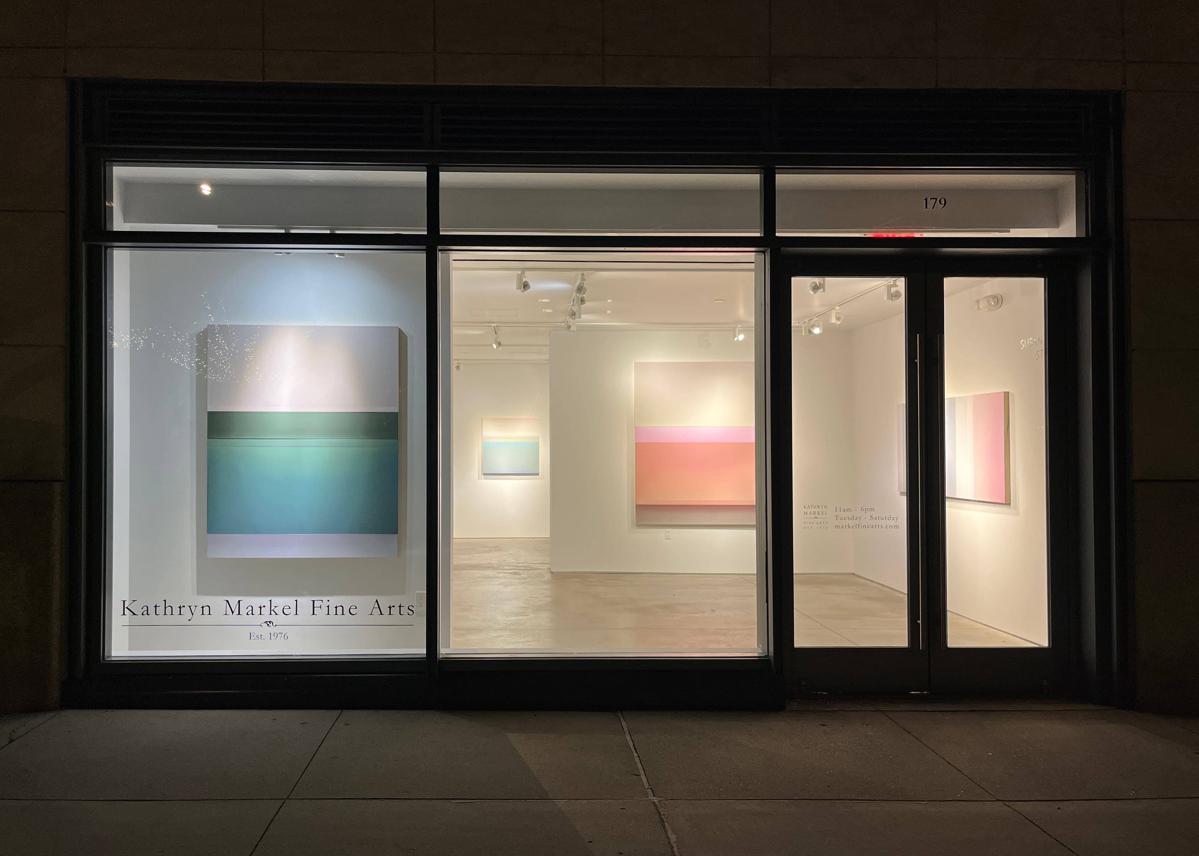Kathryn Markel Fine Arts gallery installation